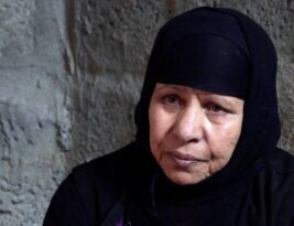 ليلة، جدة عراقية نازحة تعيل أحفادها بمفردها